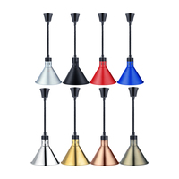 Ensembles d'ustensiles de cuisine, lampe chauffante télescopique suspendue en acier inoxydable, lampe anti-chaleur pour buffet, restaurant, fournitures hôtelières