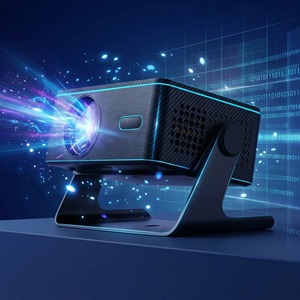 <span class=keywords><strong>Projecteur</strong></span> portable intelligent Android WiFi PTZ 720P 150 ANSI Lumens <span class=keywords><strong>pour</strong></span> cinéma maison et utilisation en chambre - Product Image 5