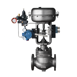 Vanne de régulation à diaphragme pneumatique série ZJHM avec positionneur, vanne à globe à actionnement pneumatique pour eau et vapeur - Product Image 2