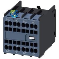 3RH29112HA13 Bom AUX. COMMUTATEUR 1NO + 3NC POUR S00 SPRN 3RH29112HA13