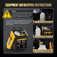 AUTOOL AST612 Machine de vidange et d'extraction d'huile de frein pour voiture avec bouteille de recyclage de 1L, kit de pompe de purge de liquide, garantie 1 an pour B-enz