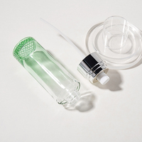 Ensemble cosmétique de luxe en verre avec couvercle argenté, flacons pompe 40/100/120 ml, pots à crème 30/50 g pour hommes et femmes, soins de la peau