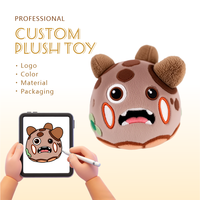ODM OEM Conception Personnalisée Mignonne Poupée Animée Peripherique Animale en Peluche Oreiller de Sommeil Cadeau pour Enfants Matière Douce en Coton PP