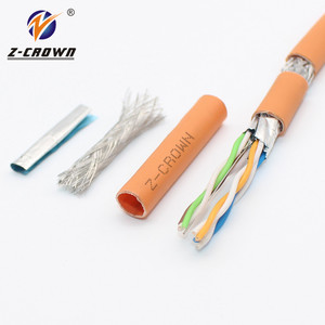 <span class=keywords><strong>Cable</strong></span> de Red Ethernet Cat6 Lan Grey 4*2 Pares, Certificado Giglan, Cat6a <span class=keywords><strong>UTP</strong></span>, Blindado, con Alimentación - Product Image 6