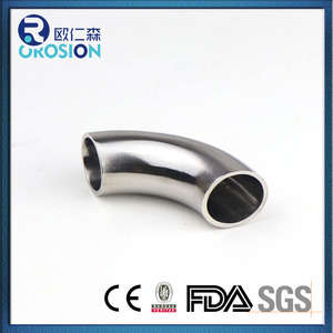 304 316 thép không gỉ phù hợp 90 độ hàn thép không gỉ exhaustelbow Máy Làm 16 Mét uốn cong với đánh bóng bề mặt - Product Image 3