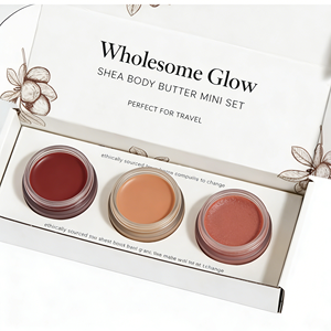 Boîte d'emballage cosmétique en carton ondulé recyclable sur mesure de luxe, boîte d'expédition pour e-commerce, ensemble de maquillage, revêtement UV couleur intégrale, OEM - Product Image 6