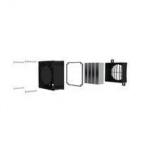 [Nouveau] Chauffage céramique PTC 12-220V/200W, petit ventilateur isolé MZ60-JY Chine