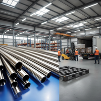 Tube en acier inoxydable 304 316L à prix d'usine, tuyau en acier soudé sans soudure, stock disponible, grande réduction