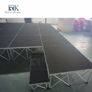 เวทีอลูมิเนียมอัลลอยคุณภาพสูงแบบพับได้สำหรับงานกลางแจ้งและคอนเสิร์ต - Product Image 3