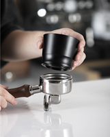 Accessoires intelligents pour machines à café et expresso en aluminium Barista Tools Ek43 Grinder Dosing Ring