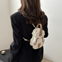 Impermeable lindo mujeres niñas Kawaii personalizado Itabag PU cuero claro Pin pantalla escuela Cosplay mochila personalizada ITA bolsa