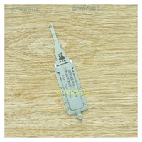 Herramientas Lishi HY15/ HYN14R de Aleación de Aluminio, Enchufe para Cerradura Eléctrica, Decodificador 2 en 1 para Cerradura de Puerta, Cerrajero Profesional