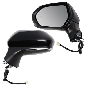 Выгодная цена! Новое улучшенное боковое зеркало с электроприводом, подогревом, функцией BSM и подсветкой для Toyota Camry 2018+ - Product Image 1