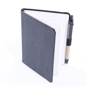 Cuaderno de Cuero PU Promocional, Tapa Dura, Logotipo Personalizado al por Mayor, Tamaño A5, Libreta para Negocios, Oficina, Material Escolar - Product Image 4