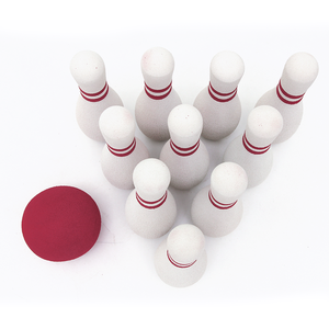 Jeu de <span class=keywords><strong>quilles</strong></span> en mousse NBR pour enfants, jeu de <span class=keywords><strong>quilles</strong></span> intérieur <span class=keywords><strong>et</strong></span> extérieur pour enfants de 3, 4, 5 ans, 10 broches, 2 balles-pour garçons <span class=keywords><strong>et</strong></span> filles - Product Image 5