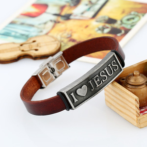 <span class=keywords><strong>Pulsera</strong></span> Cristiana Religiosa Q1222 Te Amo Jesús para Hombre y Mujer, Pulseras y Brazaletes - Product Image 4