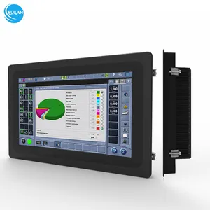 Aanpasbare 215 Inch Industriële Icd Monitor Capacitieve Touchscreen Monitor Display Met Linux R232 Waterdichte Vga HD-MI Dvi