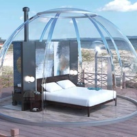 Maison à bulles, dôme Hype Pod.PC en forme de capsule