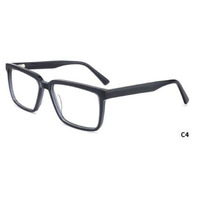 Monture de lunettes optiques classiques en acétate, plusieurs couleurs, pour hommes, pour verres de prescription et myopie, logo personnalisé, vente en gros