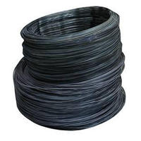 Bwg18 1.24mm Arame Recozido Torcido boucle de liaison fil de liaison fil de fer doux noir recuit torsadé