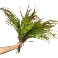 Plante Artificielle de Simulation, Orhide à 7 Branches, Décoration d'Intérieur, Fleur Artificielle pour Jardin, Bureau, Ornement Paysager, Fleurs Artificielles
