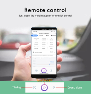 AT4PW 100A图雅WIFI Din导轨智能开关遥控交流220V 110V数字电源能量伏安千瓦时频率因数计 - Product Image 6