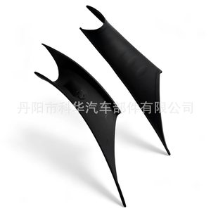 Cubiertas para manijas de puerta Oliver, patrón de fibra de carbono negro, para BMW Serie 4, Serie 3, fácil instalación Lr - Product Image 2