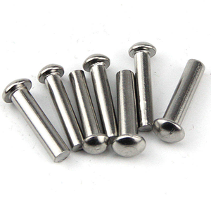 Rivets à tête ronde pleine en acier inoxydable 304, rivets aveugles à tête ronde pour tôles, meubles et connexions structurelles - Product Image 1