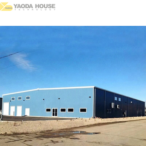 Casa prefabbricata sud Africa su misura galvanizzata struttura in acciaio prefabbricata ingegnere costruzione casa prefabbricata officina - Product Image 5