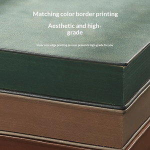 Libreta de Negocios A5 de Cuero Suave con Encuadernación Térmica, Diario de Oficina Personalizado de Alta Calidad, Elegante Libreta de Regalo para la Escuela y la Oficina - Product Image 3