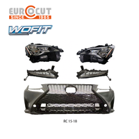 Pièces automobiles WOFIT, phare DRL, calandre sport, pare-chocs avant, feux de jour, kit carrosserie RC, calandre pour Lexus RC 2015-2018