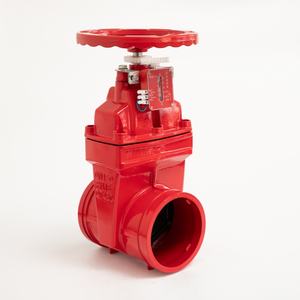 工厂制造软密封手动球墨铸铁 PN16 DN150 非浮动阀杆闸阀，用于水 - Product Image 2