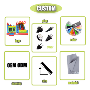 Commercial Bouncy Caste High Quality Pvc Material Inflatable Bounce House With <b>Slide</b> - Product Image 4