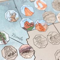 Nouvelle carte de voyage populaire Deluxe Scratch Off World Carte interactive pour enfants Décoration murale du monde