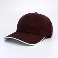 Gorras bordadas en 3D con logotipo personalizado al por mayor, gorra deportiva de poliéster para correr, gorra de béisbol lisa sin estructura de 6 paneles para correr