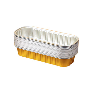 Disposable Aluminum <b>Foil</b> <b>Trays</b> Rectangular Thickened For Air Fryer <b>Baking</b> Camping Use - Product Image 3