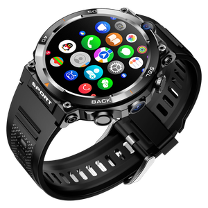 Wonlex MT105 Sim Card 4G LTE e wi-fi Amoled doppio altoparlante Android 2GB + 16GB telefono SportWatch supporto GPS Beidou Glanas <span class=keywords><strong>Google</strong></span> <span class=keywords><strong>Play</strong></span> - Product Image 5