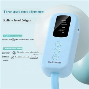 Masajeador Eléctrico para <span class=keywords><strong>la</strong></span> <span class=keywords><strong>Cabeza</strong></span> con Compresa Caliente Automática <span class=keywords><strong>y</strong></span> Función de Amasamiento, Puede Relajar <span class=keywords><strong>la</strong></span> Presión del Cuero Cabelludo <span class=keywords><strong>y</strong></span> Desbloquear los Meridianos <span class=keywords><strong>en</strong></span> Casa - Product Image 4