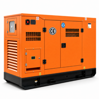 Groupe électrogène diesel silencieux 40kW 50kVA 80kW 100kVA Triphasé 400V 50/60Hz Démarrage automatique pour bâtiment commercial