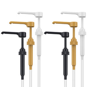 लंबी नोजल फैक्टरी मूल्य डिस्पेंसर पंप 8 सीसी 10 सीसी सिरप कॉफी की बोतलें, कस्टम लंबाई ट्यूब ड्रॉप 28/400 टोरानी मोनो के साथ - Product Image 1