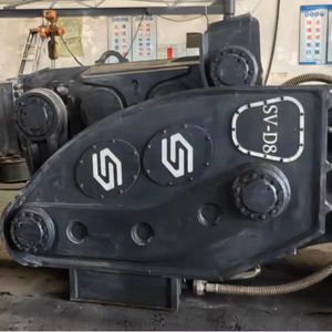 Vibro-déchiqueteurs hydrauliques robustes SV-D8 70-85 tonnes pour excavatrices, utilisation en construction - Product Image 1