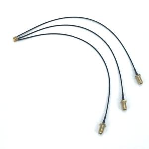 Không thấm nước 50ohm RF đồng trục <span class=keywords><strong>SMA</strong></span> ST jack để mhf1 Cáp lắp ráp đồng nguyên chất mạ vàng 250 mét cho GPS ăng ten Receiver mô-đun - Product Image 3