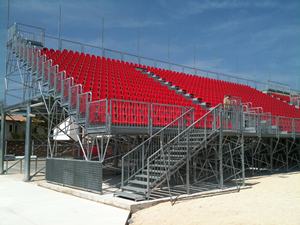 แบรนด์ ceta ที่ออกแบบได้ตามต้องการสำหรับสนามกีฬากลางแจ้งทำจากผลิตภัณฑ์กีฬาและความบันเทิงของอิตาลี - Product Image 5