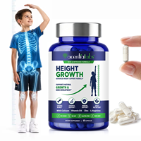 Acentiallabs – Capsules de soutien quotidien pour la croissance osseuse, articulaire et musculaire, pour enfants et adultes de 12 ans et plus, marque privée