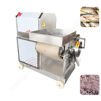 Machine automatique de fabrication de pâte de crevettes, machine à retirer les arêtes de poisson, machine à fileter/désosser le poisson