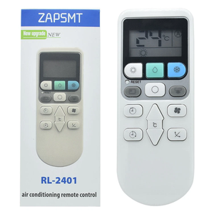 รีโมทคอนโทรลแอร์อเนกประสงค์ รุ่นใหม่ RL-2401 สำหรับบ้านอัจฉริยะ 4 ปุ่ม รหัสคงที่ ตัวเรือนพลาสติก แบตเตอรี่แบบชาร์จได้ 8 - Product Image 1
