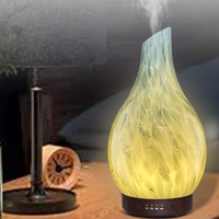 2026 tendance produit verre huile essentielle diffuseur ultrasons humidificateurs d'air pour la maison LED lumières diffuseur d'huile en gros