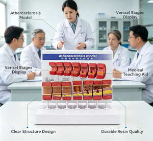 Modelo de <span class=keywords><strong>Arteriosclerosis</strong></span> con Tarjeta de Instrucciones, Modelo Anatómico de Lesiones Vasculares para <span class=keywords><strong>la</strong></span> Educación sobre <span class=keywords><strong>la</strong></span> Salud Cardiovascular - Product Image 1