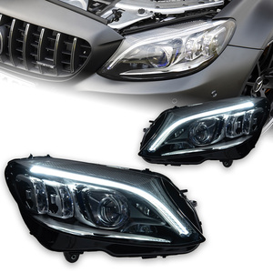 ไฟหน้า LED คุณภาพสูงสำหรับรถยนต์ Mercedes W205 ปี 2018-2021 ไฟหน้าสำหรับ C-class - Product Image 5