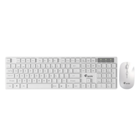Ensemble clavier et souris sans fil au prix d'usine, pour ordinateur de bureau, ordinateur portable, jeux, clavier et souris professionnels, combo clavier et souris arabe
